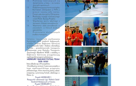 Mistrzostwa Polski Kolejowych Szkół Średnich w futsalu 2018