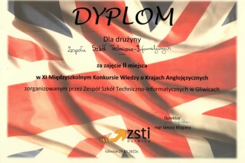 Konkurs Wiedzy o Krajach Anglojęzycznych dla gliwickich szkół średnich - podsumowanie