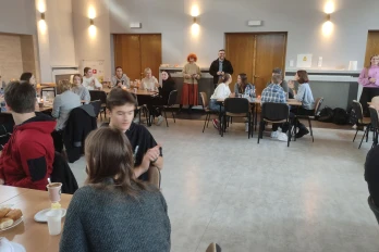 „Uczniowie ZSTI razem dla Ukrainy” - spotkanie integracyjne