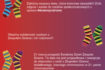 Dzień Kolorowej Skarpetki w ZSTI - Światowy Dzień Zespołu Downa