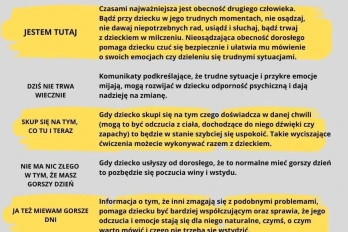 Co powiedzieć, gdy dziecko ma zły dzień?