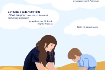RODZIC BEZ SPINKI - warsztaty dla Rodziców w Poradni Psychologiczno-Pedagogicznej