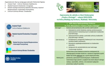 XXIX edycji ogólnopolskiego konkursu „Fizyka a ekologia