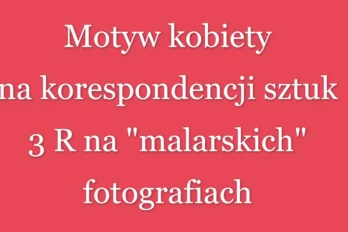 Motyw kobiety na korespondencji sztuk